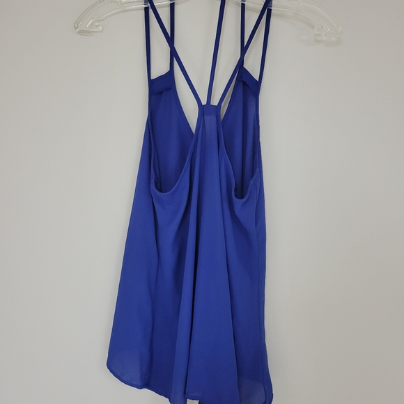 Gilbert Royal Blue Tank Top Blouse - Picture 4 of 6